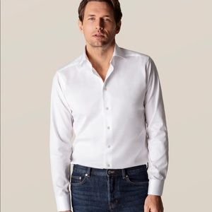 ETON signature men's white shirt size 42 neck 16.5